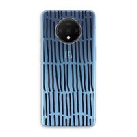 Moroccan stripes: OnePlus 7T Transparant Hoesje