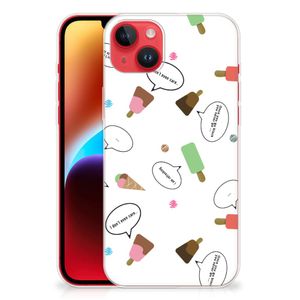 iPhone 14 Plus Siliconen Case IJsjes