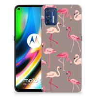 Motorola Moto G9 Plus | TPU Hoesje | Flamingo