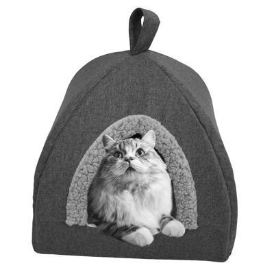 Sun Garden zoe kattenhol 35x40x40cm grijs Sun Garden zoe kattenhol 35x40x40cm grijs