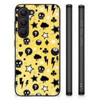 Telefoonhoesje Samsung Galaxy S23 Punk Geel