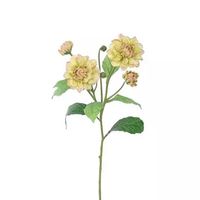 Buitengewoon de Boet - Dahlia Tak Groen/Paars 61 cm kunstplant - thumbnail