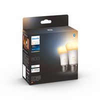 Philips Hue White Ambiance E27 800lm Duo pack - thumbnail