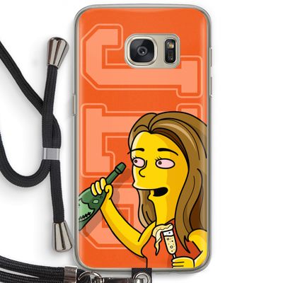 Jamie Lee Simpson: Samsung Galaxy S7 Transparant Hoesje met koord
