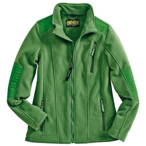 OWNEY Dames Fleecejas Juneau, groen, Maat: S