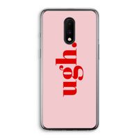 Ugh: OnePlus 7 Transparant Hoesje