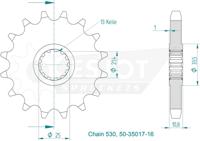 ESJOT Sprocket 530 15z standard