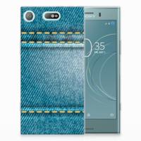 Sony Xperia XZ1 Compact | Sillicone Back Cover | Jeans