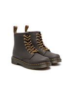 Dr. Martens Kids bottines 1460 en cuir à lacets - Marron