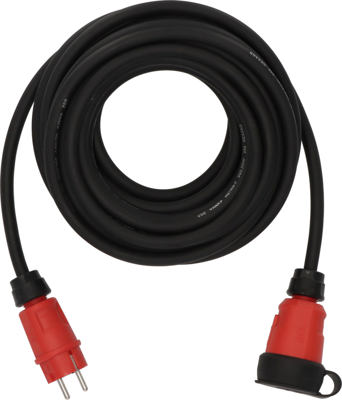 Brennenstuhl Professional verlengsnoer VN 1200 | IP44 | 10m | Zwart | H07RN-F 3G2,5 - 9162100110