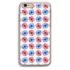 Klaproosjes: iPhone 6 Plus / 6S Plus Transparant Hoesje