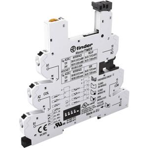 Finder 93.69.0.024 Relaissocket Met houderbeugel, Met LED, Met EMC-ontstoringsschakeling Geschikt voor serie: Finder serie 34 Finder 34.51, Finder 34.81 Tray 1