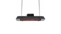 Vintage Donker hangende terrasverwarmer Zwart 2500 watt