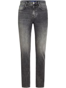 Karl Lagerfeld Jeans jean slim à imprimé monogrammé - Noir