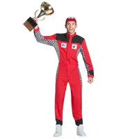 Kostuum Racing Champion Rood - thumbnail