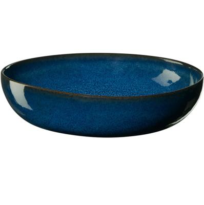 ASA Selection Diepe Borden / Pastaborden Saisons Midnight Blue ø 21 cm - 4 Stuks