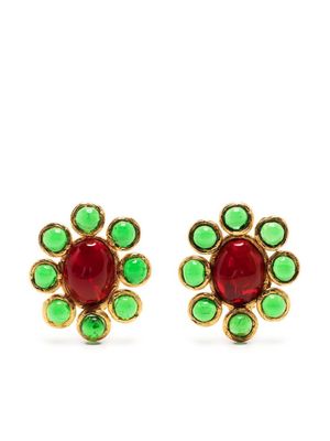 Gripoix boucles d'oreilles clip à ornements