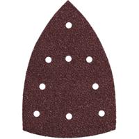 Schuurbladen 100 x 150 mm, P 80, 9 gaten, met klittenbandbevestiging (SMA) Metabo 635207000