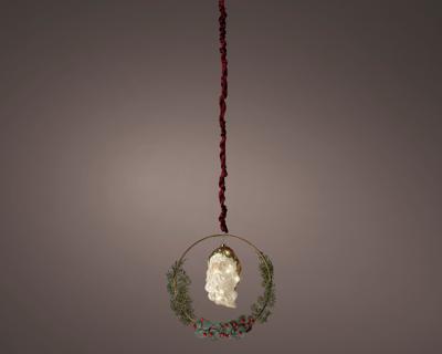 Kerstman l8.5b26h26 cm multi kerstverlichting Lumineo - Lumineo