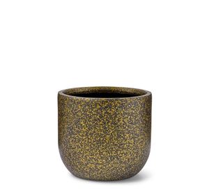 Pot bol Terrazzo 14x13 goud - Capi Europe