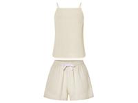 esmara Mousseline dames pyjama (Beige, M (40/42))