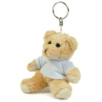 Teddybeer/beren kleine pluche sleutelhangers 10 cm   - - thumbnail