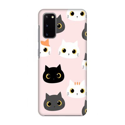 Katten: Volledig geprint Samsung Galaxy S20 Hoesje