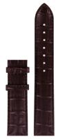 Horlogeband Tissot T0064071603700B / T610029096 Leder Bruin 19mm
