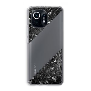 Zwart marmer: Xiaomi Mi 11 Transparant Hoesje