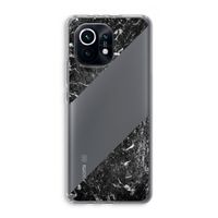 Zwart marmer: Xiaomi Mi 11 Transparant Hoesje