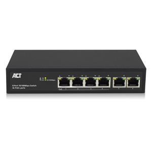 ACT AC4430 netwerk-switch Managed Fast Ethernet (10/100) Power over Ethernet (PoE) Zwart