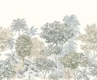 Noordwand Komar Infinity 2; Komar Pure 2 Fotobehang Painted Palms - IF3-041