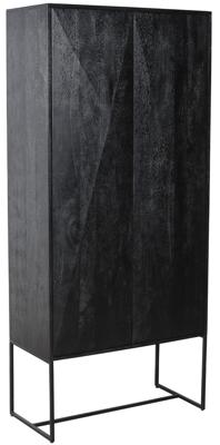Onyx kast zwart 2 deuren