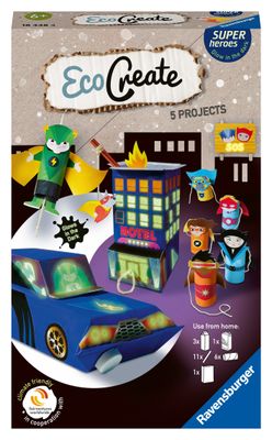 Ravensburger ecocreate mini superheroes