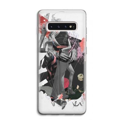 Dissimulation du réel: Samsung Galaxy S10 4G Transparant Hoesje