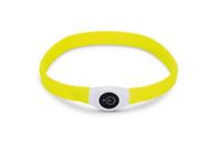 Beeztees safety gear glowy - halsband hond - geel - 65x2,5 cm