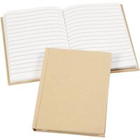 Creativ Company Notitieboek, a6, vel 105x148 mm, 60 gr, bruin, 1 stuk