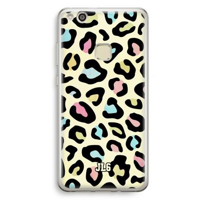Leopard pattern: Huawei Ascend P10 Lite Transparant Hoesje