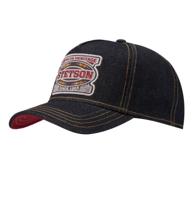 Stetson Lightning Denim Trucker Pet Donkerblauw