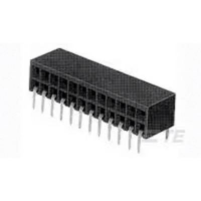 TE Connectivity 6-87961-4 Female header 1 stuk(s) Tube