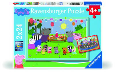 Ravensburger puzzel Peppa Pig 2x24 stukjes