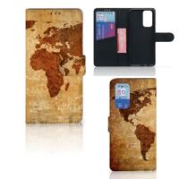 OnePlus 9 Pro | Flip Cover | Wereldkaart