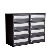 Allux Hive Set 2-Breed, 4-Hoog Zwart - 40030070_2x4