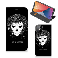 Mobiel BookCase iPhone 12 Pro Max Skull Hair - thumbnail