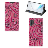 Samsung Galaxy Note 10 Plus Bookcase Swirl Pink - thumbnail