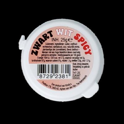 Kindly's Zwart wit spicy 25 Gram