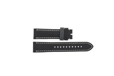 Horlogeband Burberry BBY1100 Leder Zwart 22mm