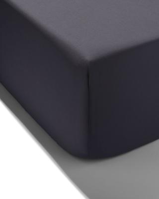 HEMA Hoeslaken percal 180x200 donkergrijs (donkergrijs)