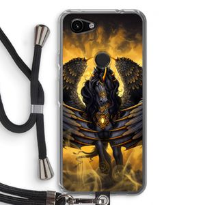 Pegasus: Pixel 3a Transparant Hoesje met koord
