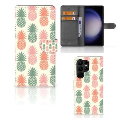 Samsung Galaxy S23 Ultra | Book Cover | Ananas
